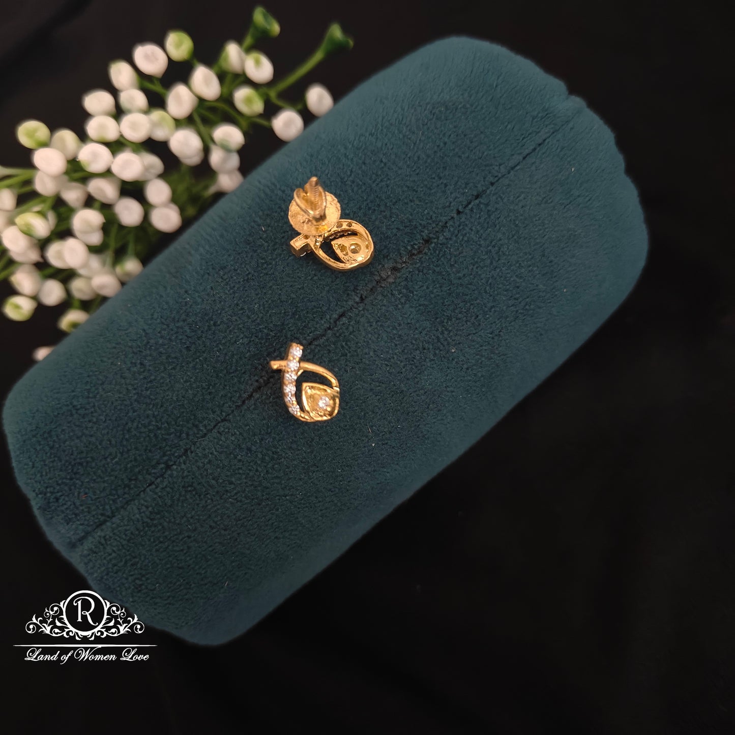 Silver cute and beautiful Earrings -RCDS0487