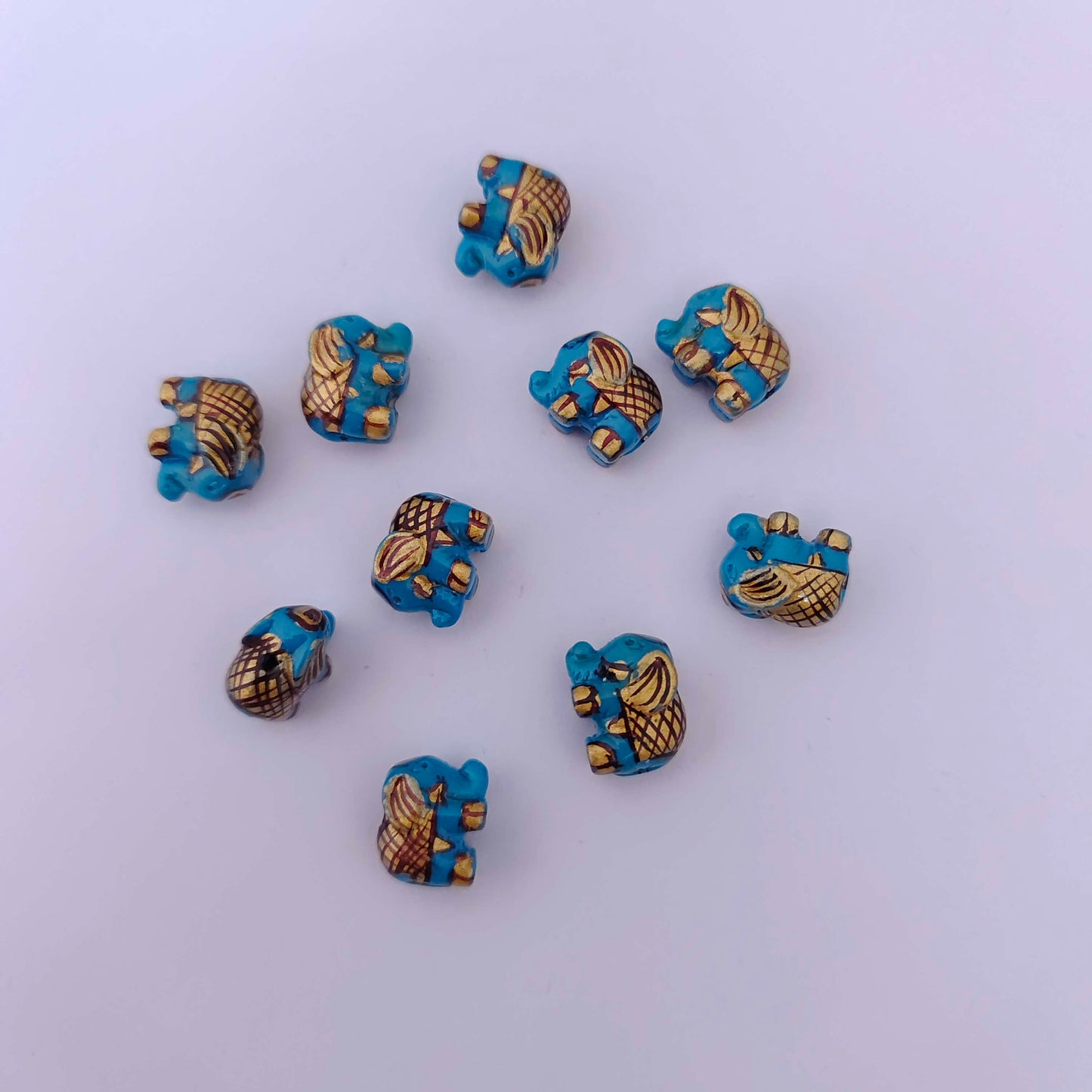 coral elephant beads -rcmj88-4 coral 92.5 silver ramala jewelry / ramala collections