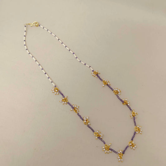 Silver beads chain - RCH333