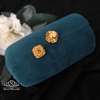 Silver earrings -RCNS051