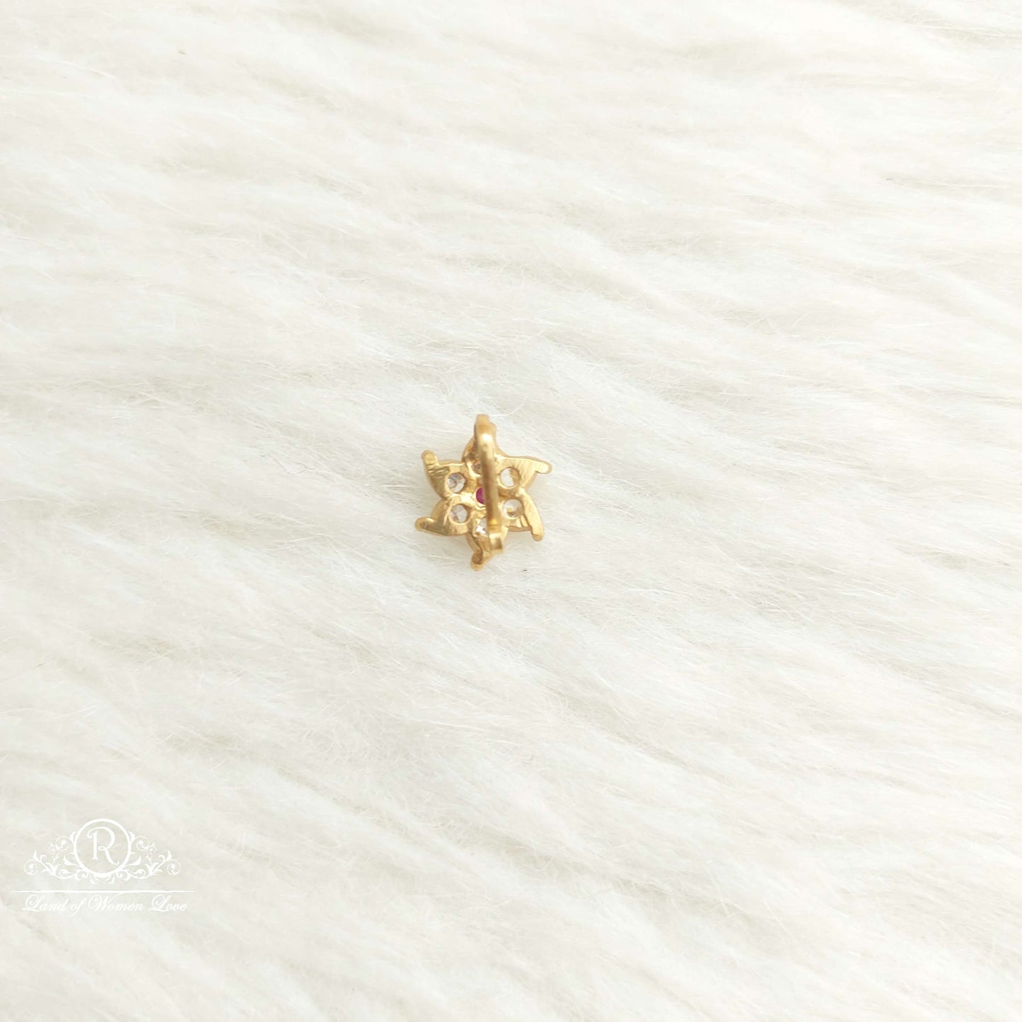 Silver Nose Pins-SA506-3