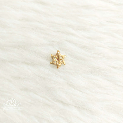 Silver Nose Pins-SA506-3