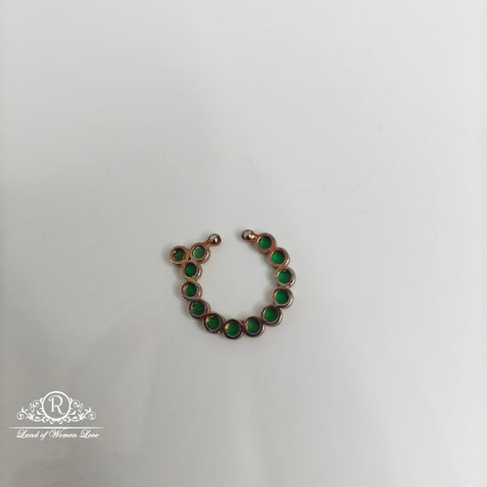 92.5 Silver Victorian nose ring-RCM166