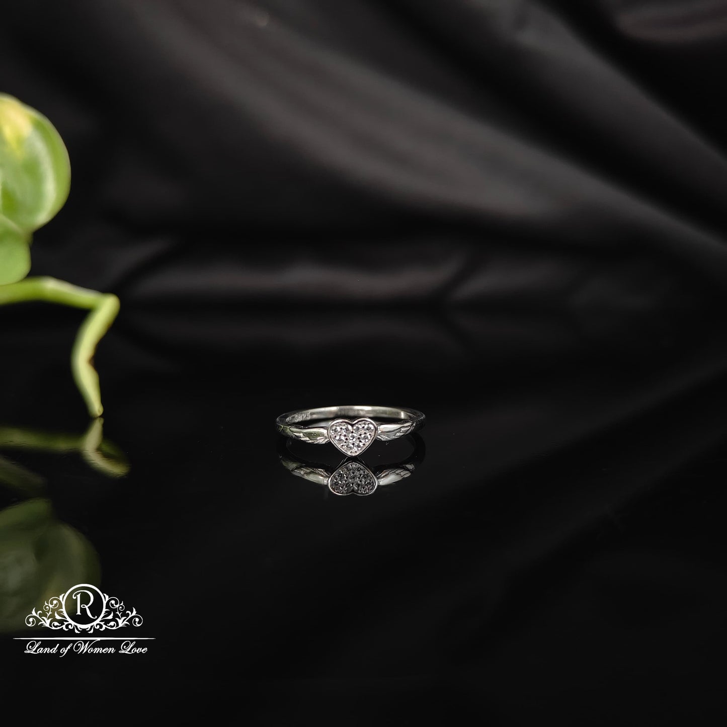 ring silver rodhium polish finger ring-rcra64 92.5 silver ramala jewelry / ramala collections