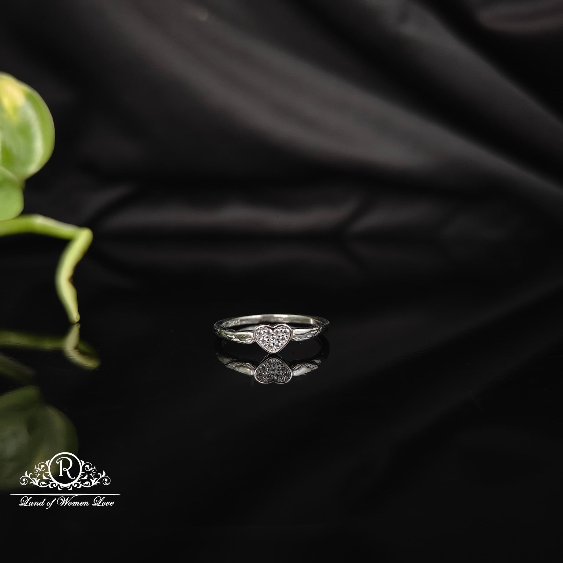 ring silver rodhium polish finger ring-rcra64 92.5 silver ramala jewelry / ramala collections