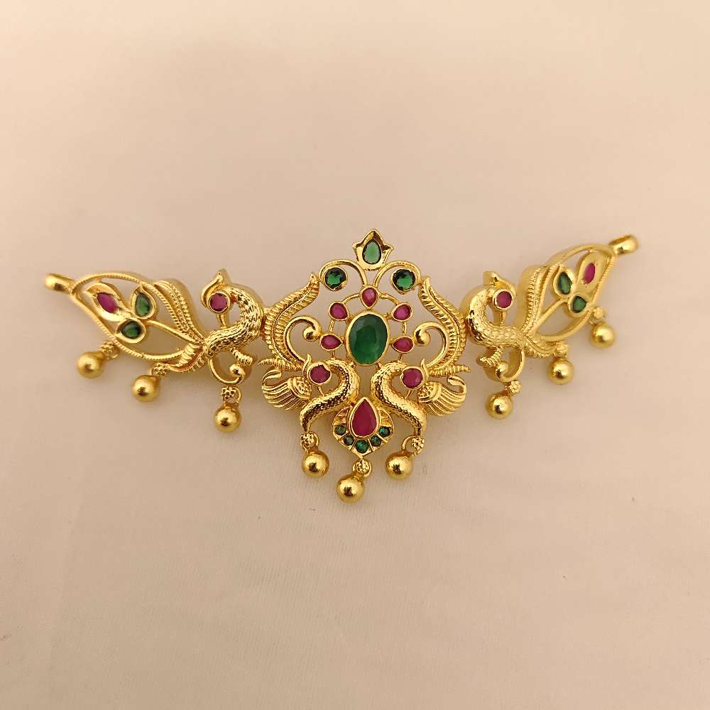 Silver Peacock Design Chocker-JR127