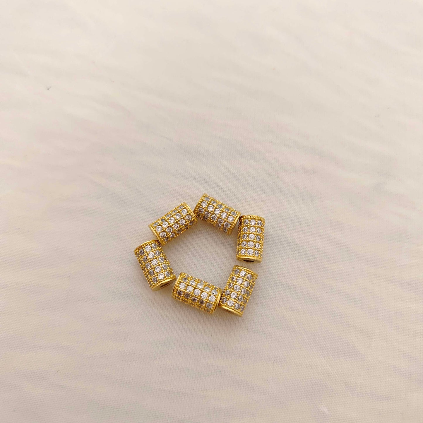 Silver making accessories CZ-balls-RCD432