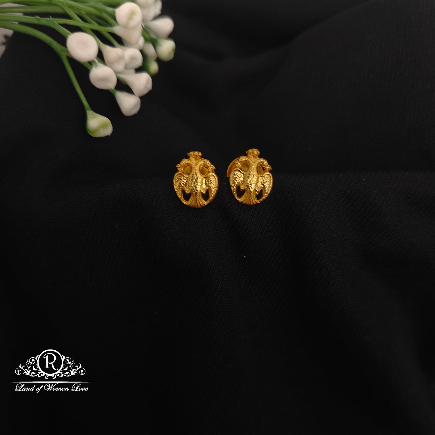 earrings 92.5 silver simple and cute earrings-rcjr949 92.5 silver ramala jewelry / ramala collections