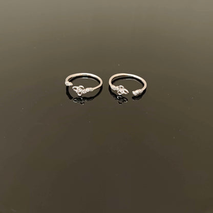 Silver Toe Ring-RCT237