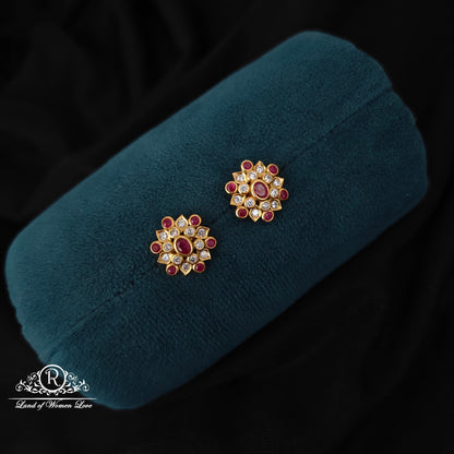 92.5 Silver CZ-'s Earrings-RCDS336