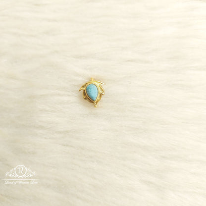 silver nose pins-sa286 92.5 silver ramala jewelry / ramala collections