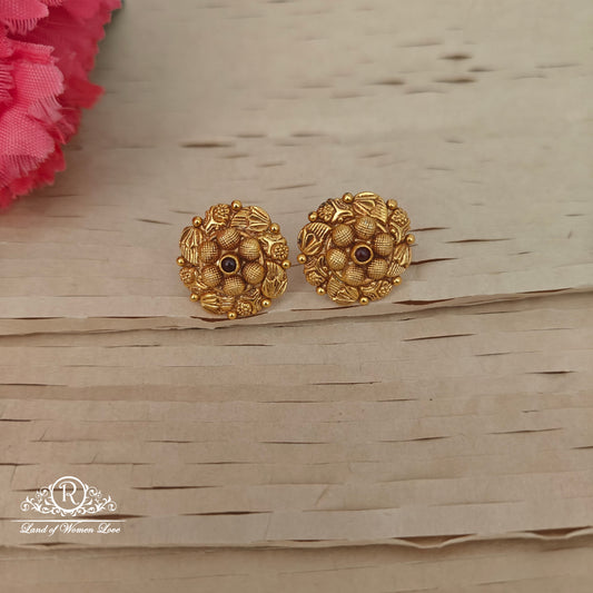 earrings 92.5 silver simple and cute earrings -rc06m1216 92.5 silver ramala jewelry / ramala collections