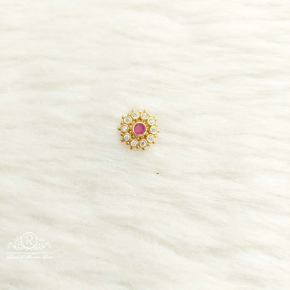 nose pin silver nose pins-sa506 92.5 silver ramala jewelry / ramala collections