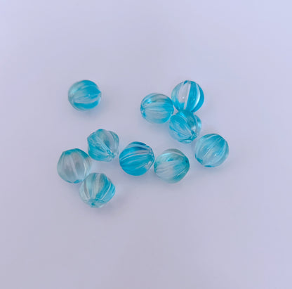 glass pumpkin beads collection -rcmj85-10 92.5 silver ramala jewelry / ramala collections