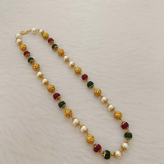 chain silver ball chain -rch383 92.5 silver ramala jewelry / ramala collections