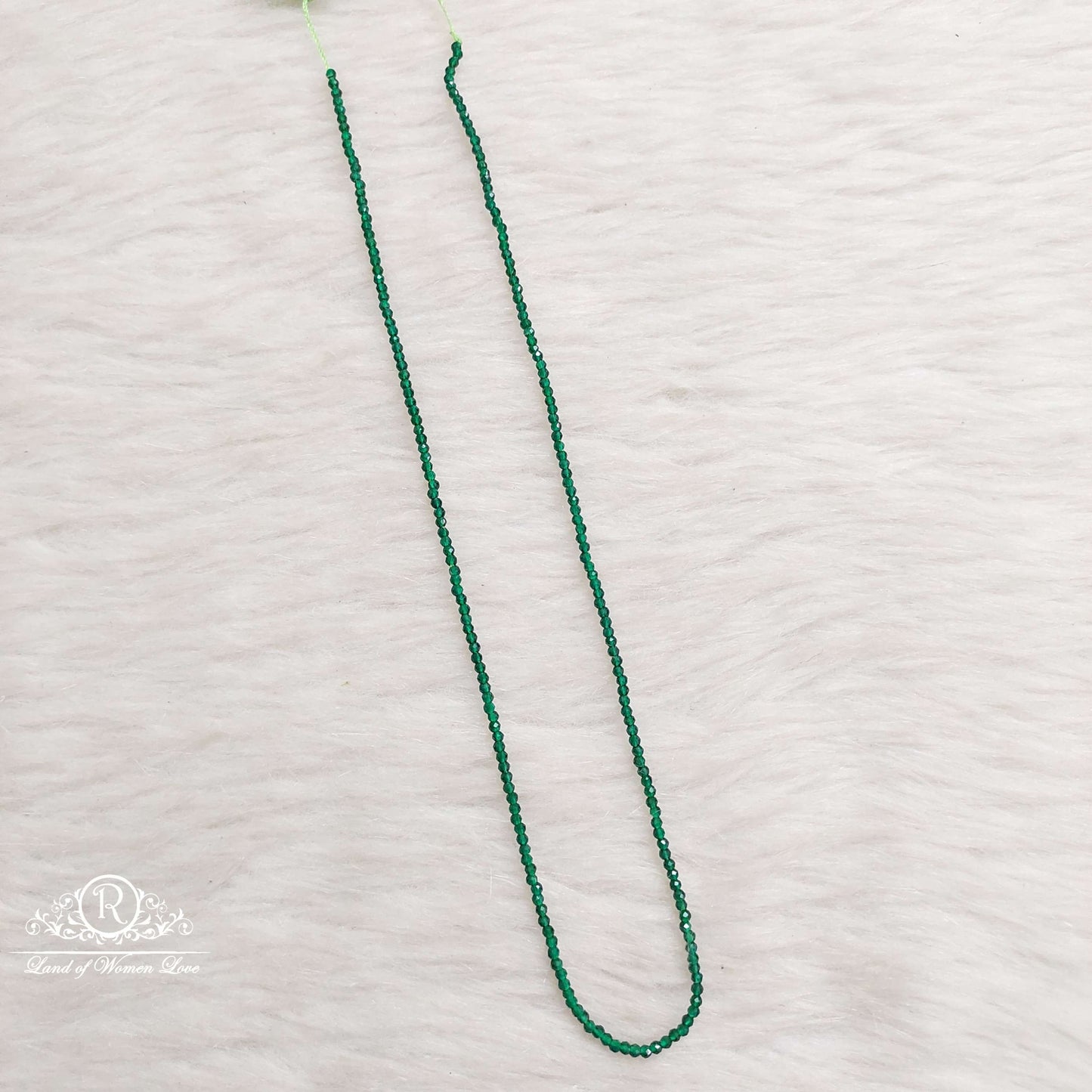green beads-sa219 92.5 silver ramala jewelry / ramala collections