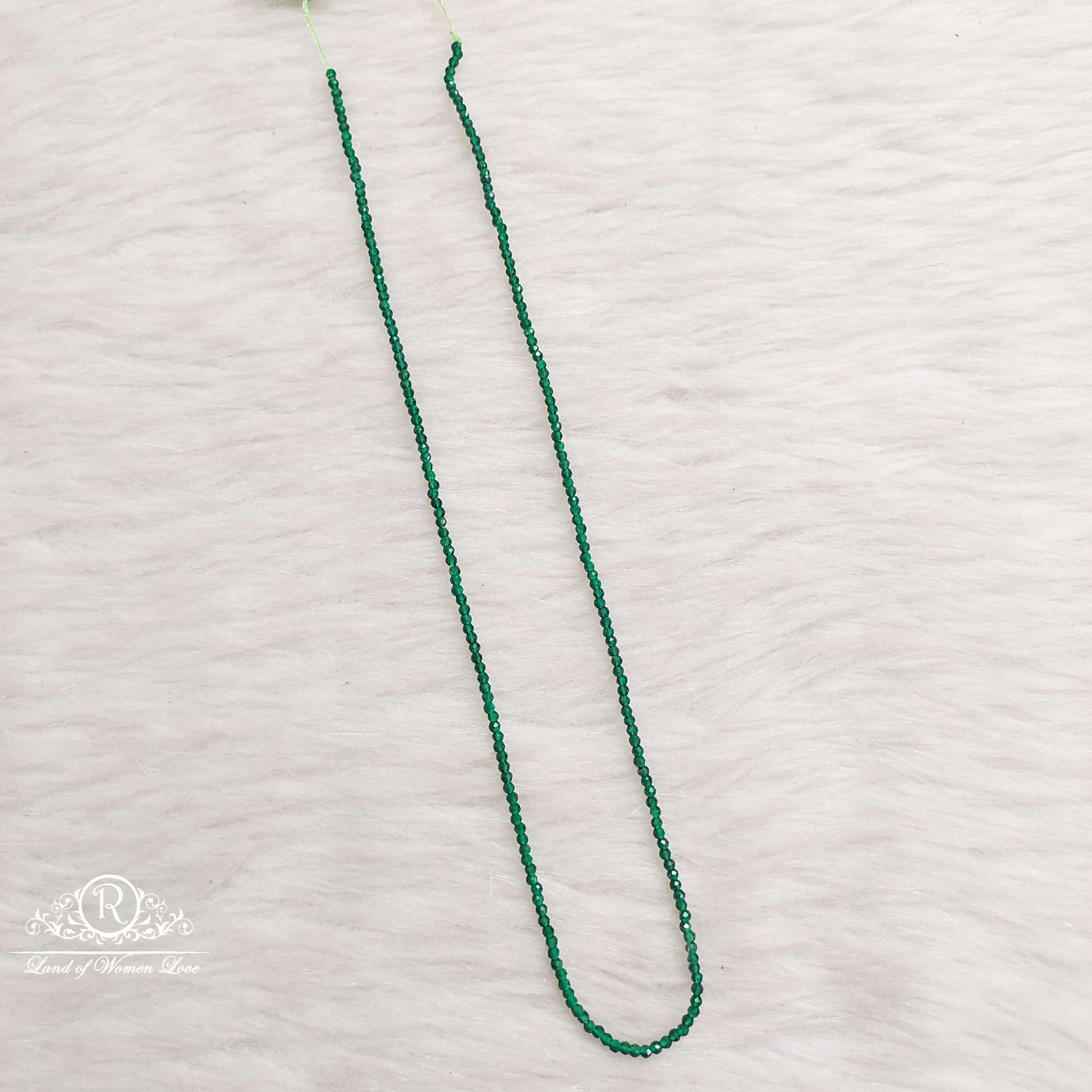 green beads-sa219 92.5 silver ramala jewelry / ramala collections