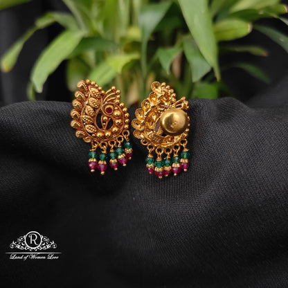 92.5 silver simple and Cute earrings - RCJR935