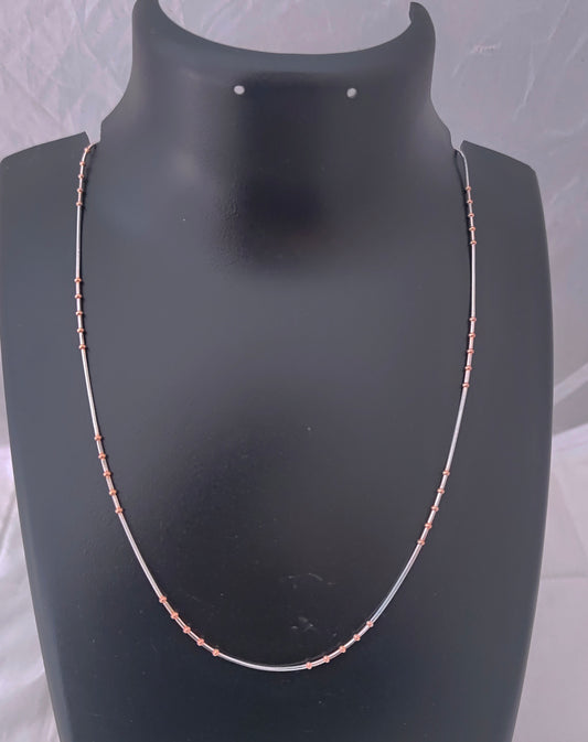 chain silver base beautiful chain -rcd149 92.5 silver ramala jewelry / ramala collections