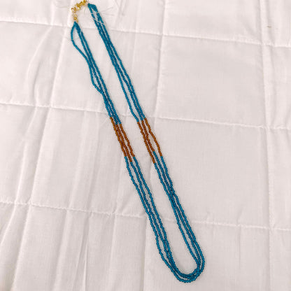 Peacock Green Colour Beads Chain-RCH200