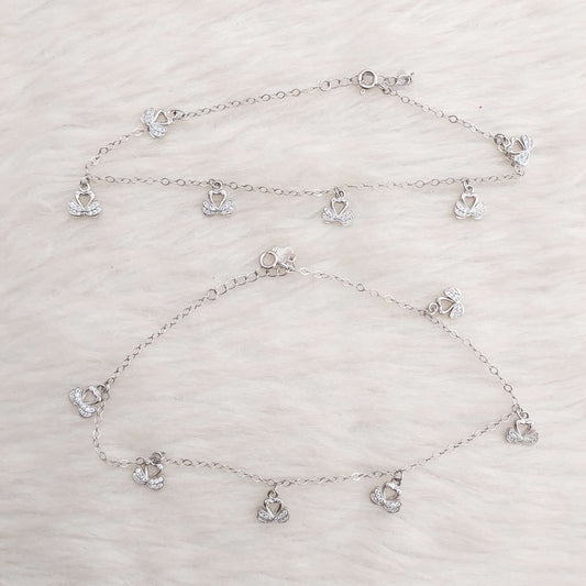 silver anklets-ra54 92.5 silver ramala jewelry / ramala collections
