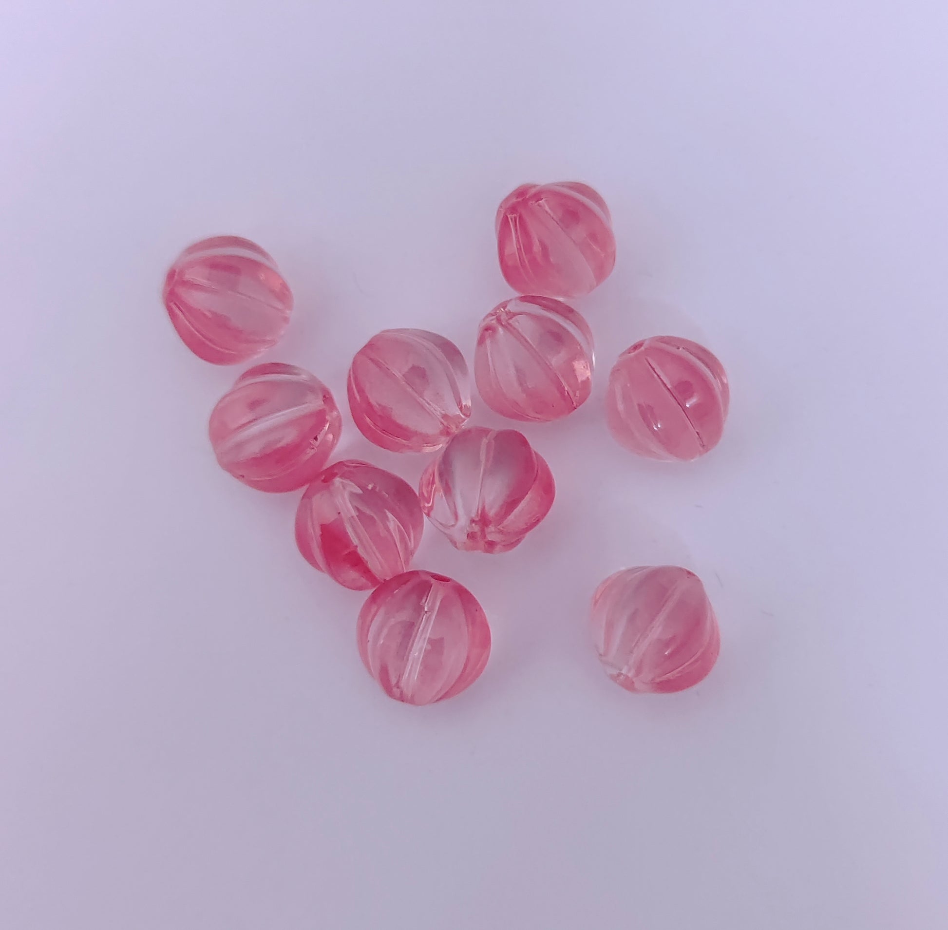 glass pumpkin beads collection -rcmj85-6 92.5 silver ramala jewelry / ramala collections