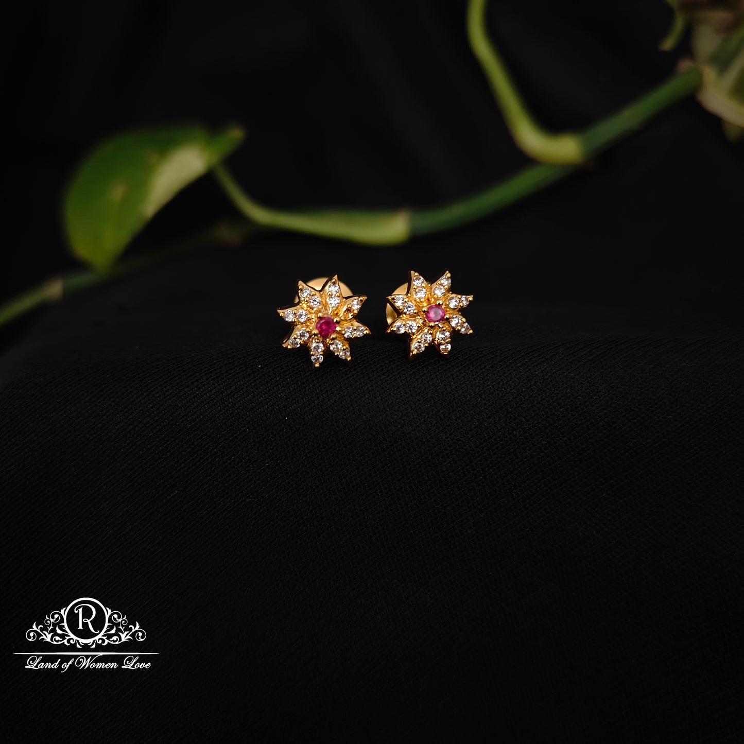 earrings 92.5 silver simple and cute earrings-rcz72 92.5 silver ramala jewelry / ramala collections