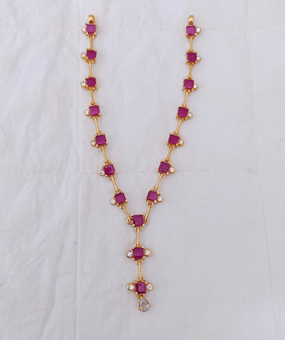 Silver gold polish necklace designs -RCA091