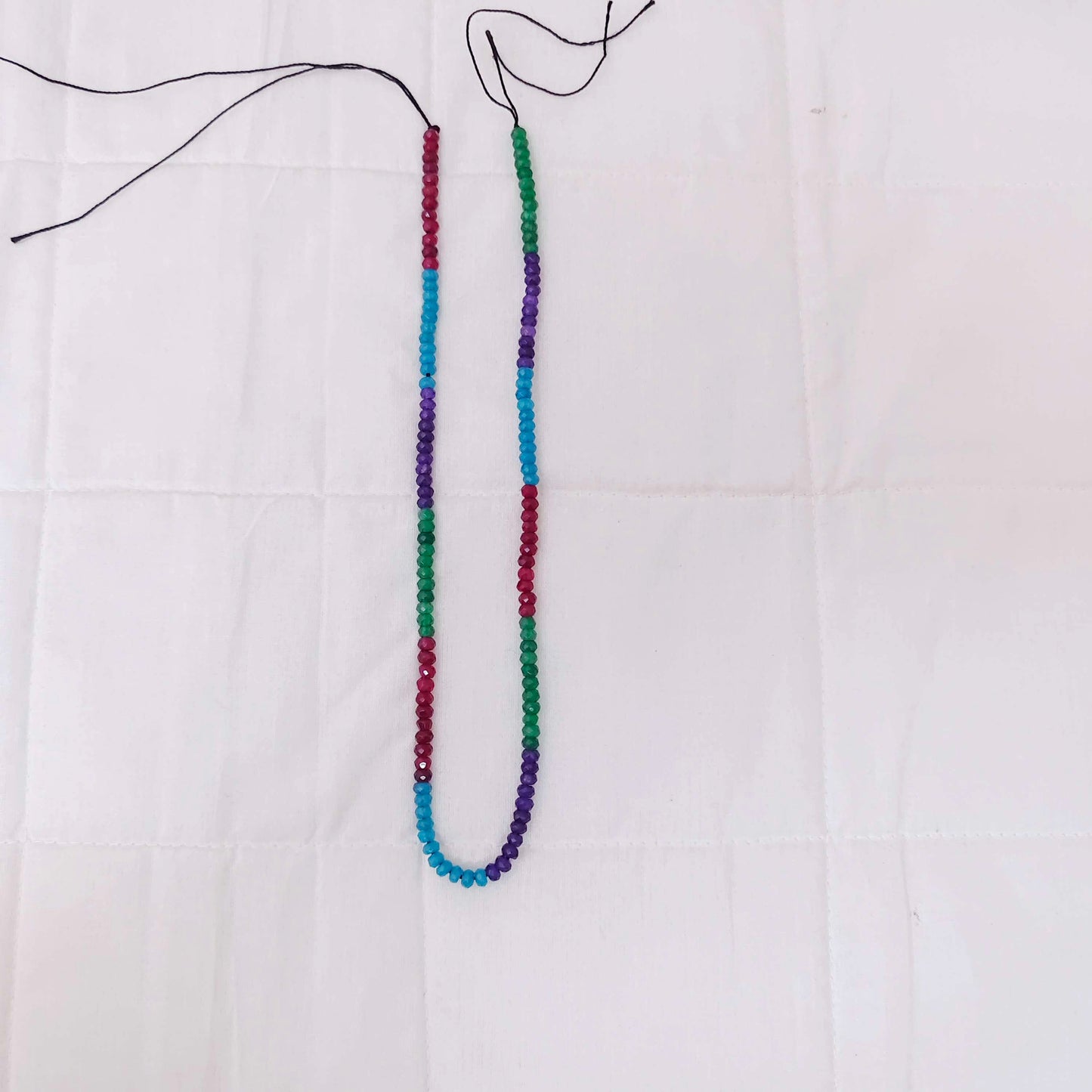 Multi colour gemstone 4mm beads -RCMJ35