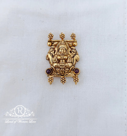 silver gold polish side lockets -rcv195 92.5 silver ramala jewelry / ramala collections