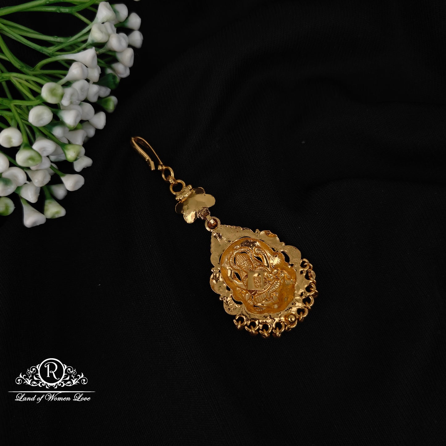 92.5 silver simple and Cute tikka - RCM1162