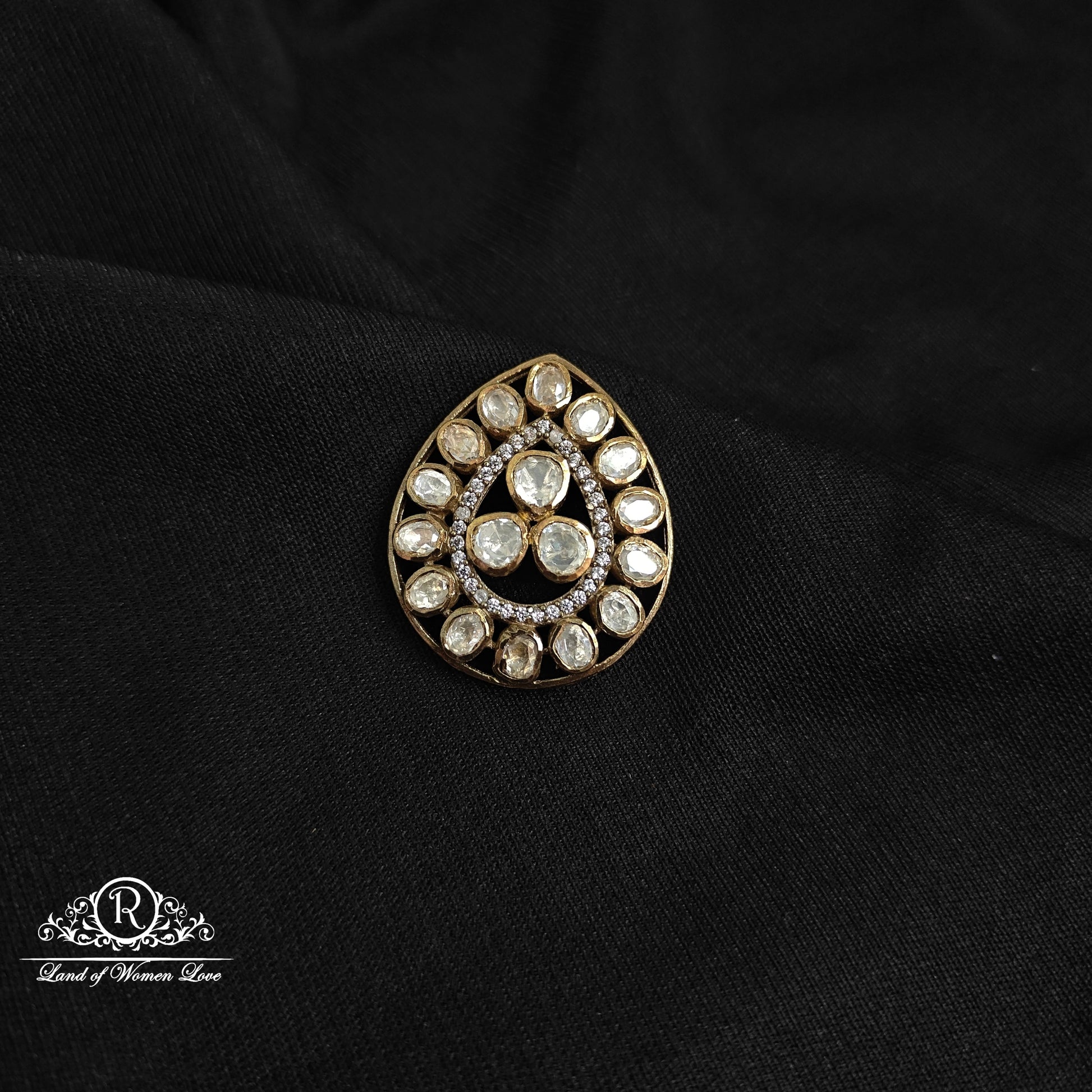 92.5 silver victorian side locket-rcm1107 92.5 silver ramala jewelry / ramala collections