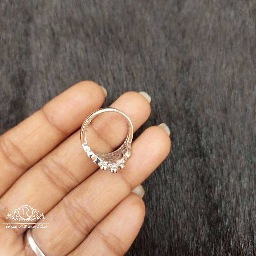 Silver Finger Ring-SS77