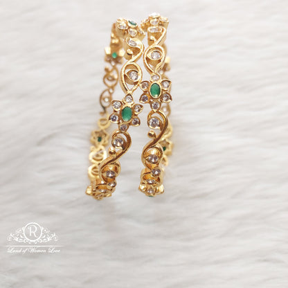 Silver Bangles designs-RN28