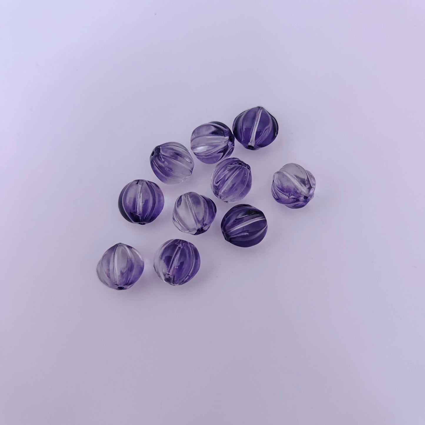 glass pumpkin beads collection -rcmj85-11 92.5 silver ramala jewelry / ramala collections