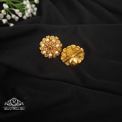 92.5 silver simple and Cute earrings - RCDS0607