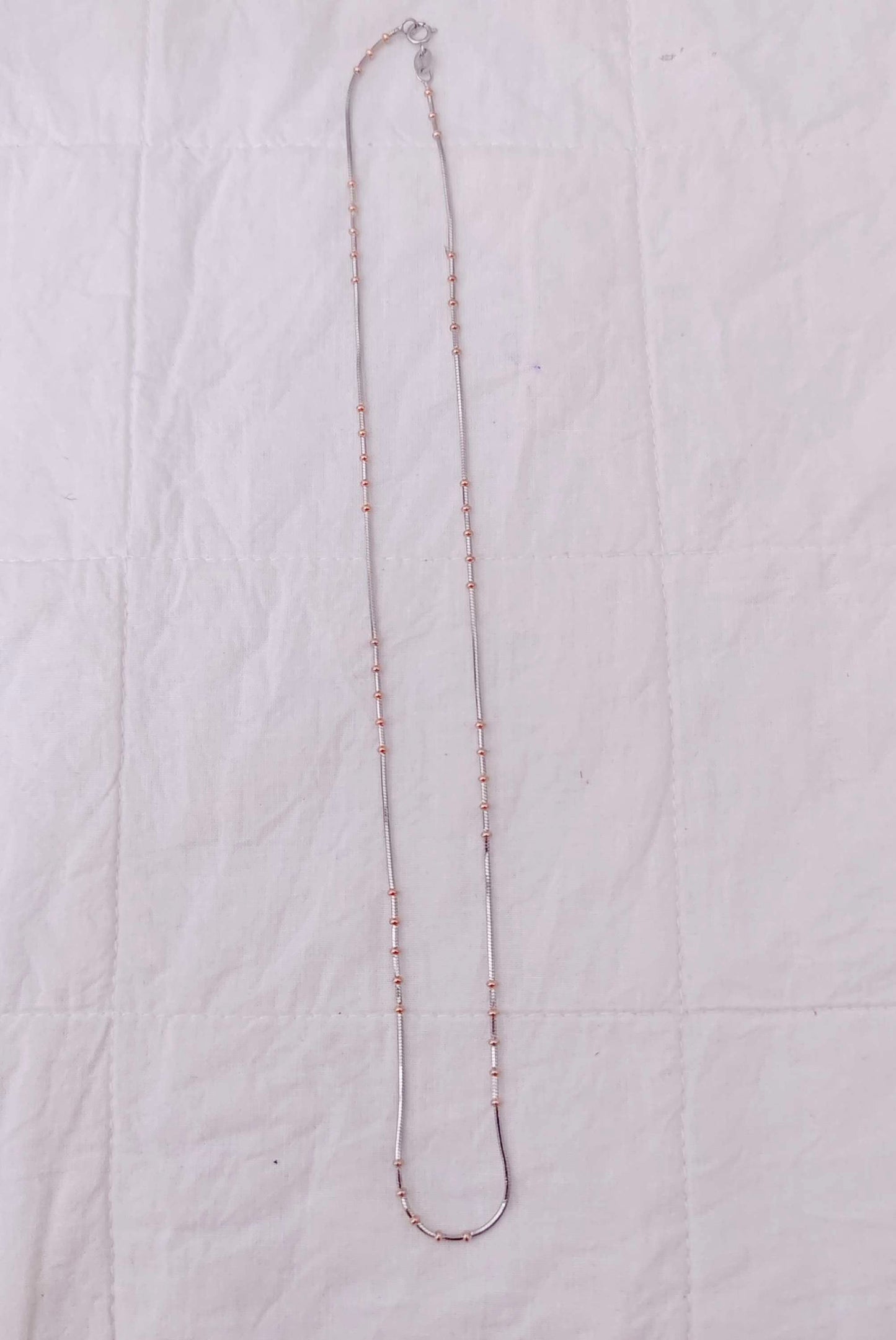 Silver chain design -RCG163