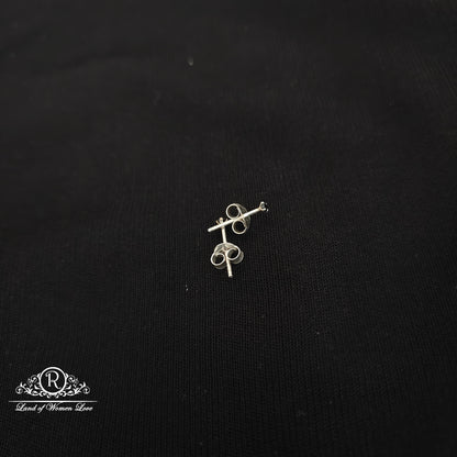 92.5 silver simple and Cute earrings - RCHS52-1