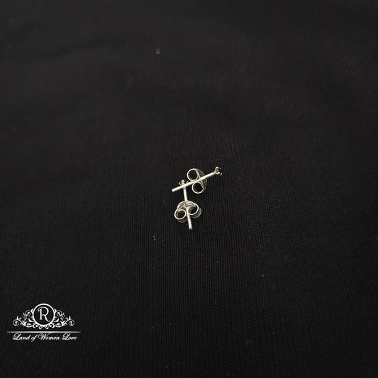 92.5 silver simple and Cute earrings - RCHS52-1