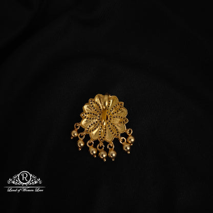 92.5 Silver flower design Pendant-RCCP366