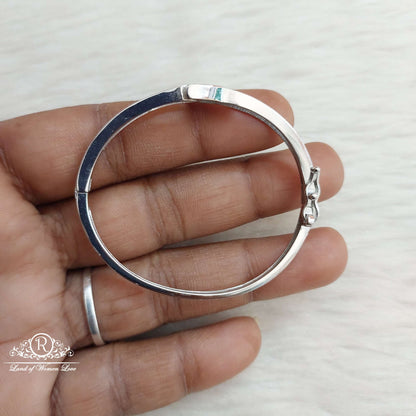 Silver Kids Kada Bangle-S585