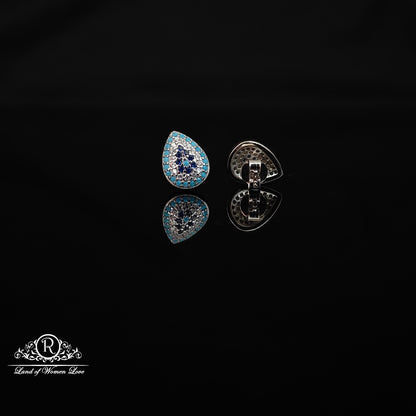 Silver earrings -RCHS38-13