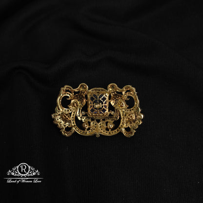 92.5 Silver Victorian Chocker pendant-RCP105