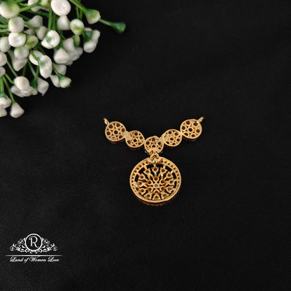 92.5 silver simple and Cute mala locket - RCJR998