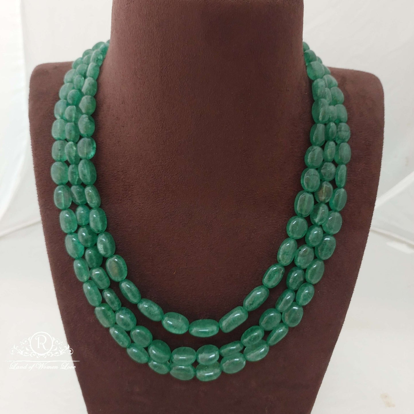 675ct 12r Staberry Mani Beads Mala -MJ47