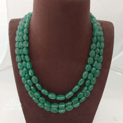 675ct 12r Staberry Mani Beads Mala -MJ47