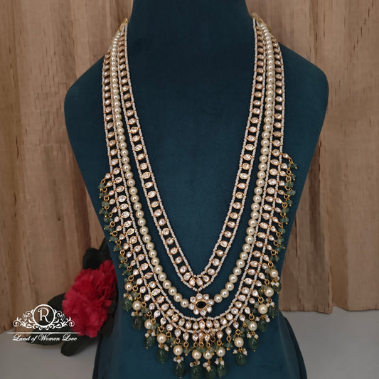 haram 92.5 silver beautiful mossinate and beads haram-rch952 92.5 silver ramala jewelry / ramala collections