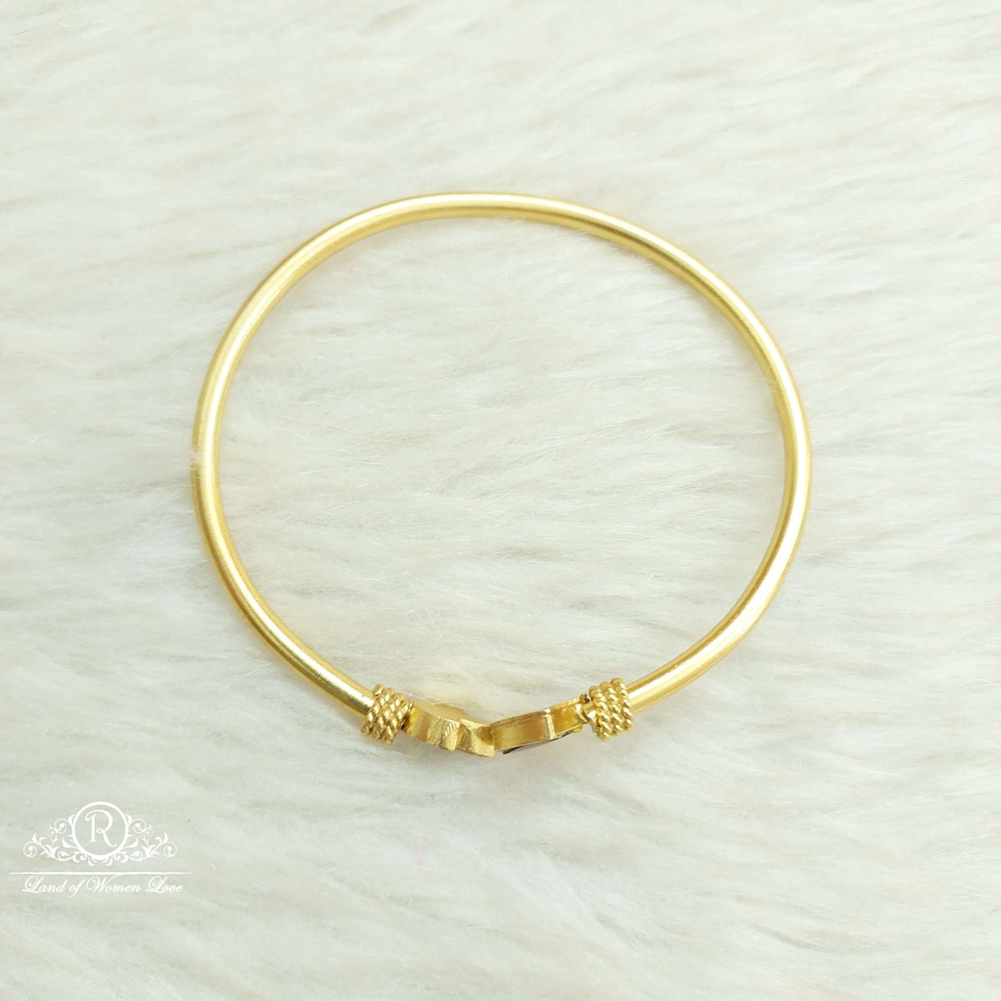 Silver Openble Kada Bracelet-JR21