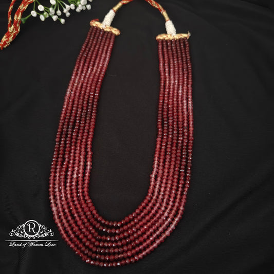simple and cute jade batti beads mala -rcmj229 92.5 silver ramala jewelry / ramala collections