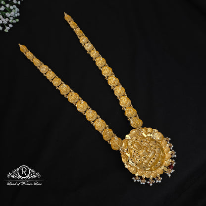 Silver Lakshmi Devi haram-RCDS0447